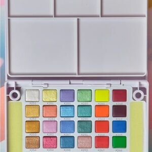 Sakura Koi Pan Watercolor Set of 24 - Metallic & Fluorescent NWOT (No Brush)